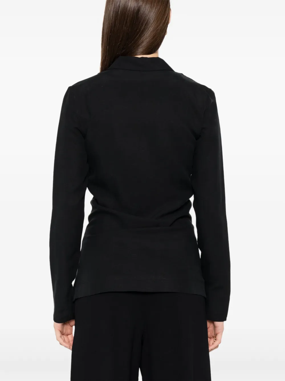 TOTEME Blouse met gekerfde kraag Zwart