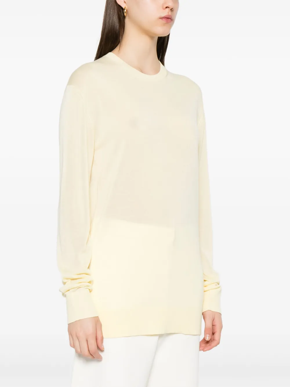 TOTEME T-shirt met lange mouwen Geel