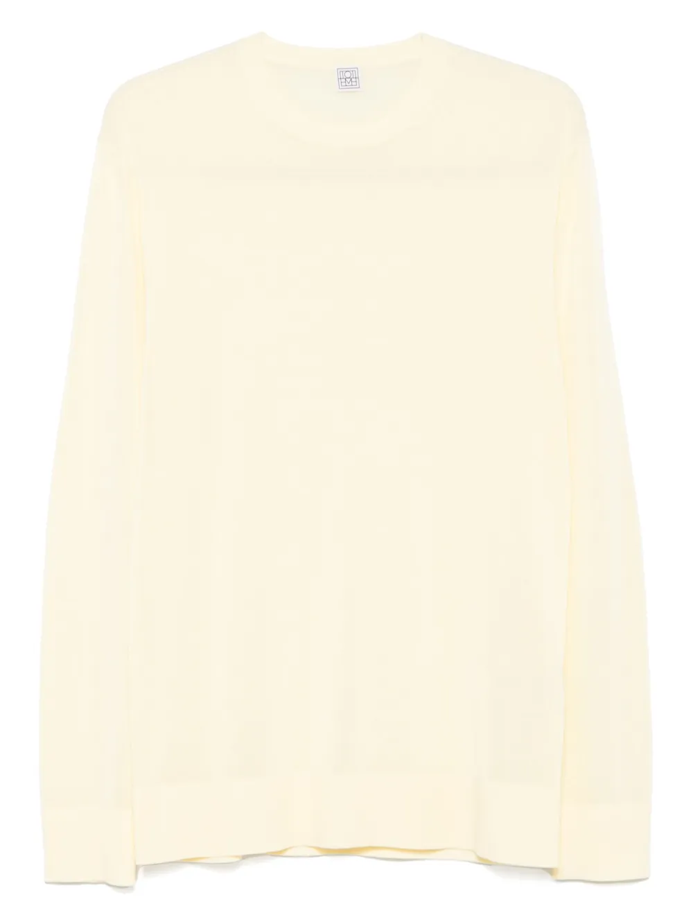 TOTEME playera manga larga | amarillo | Image 1