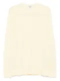 TOTEME long-sleeved T-shirt - Yellow
