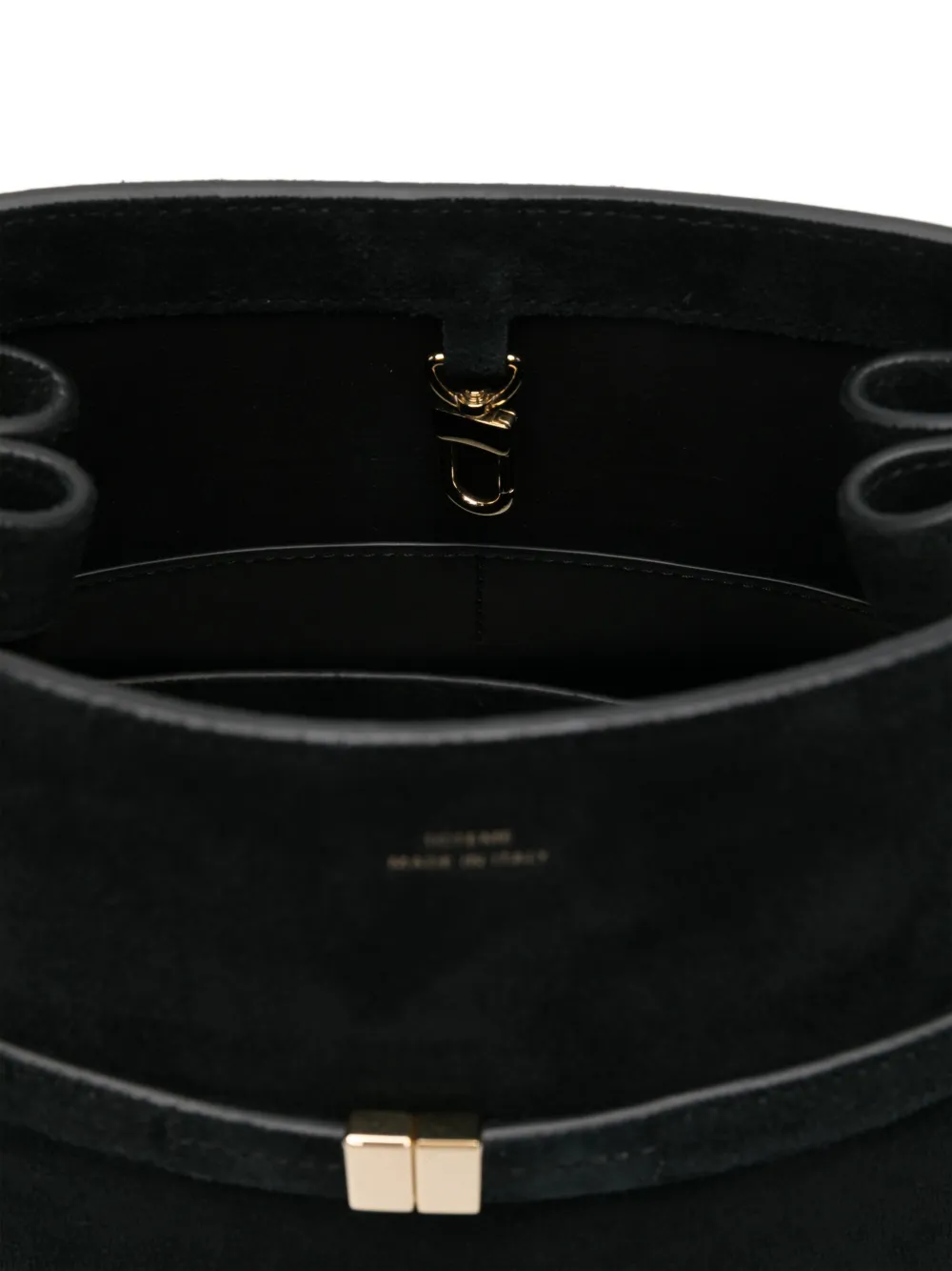 TOTEME Bucket-tas met ceintuur Zwart