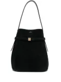 TOTEME belted bucket bag - Black