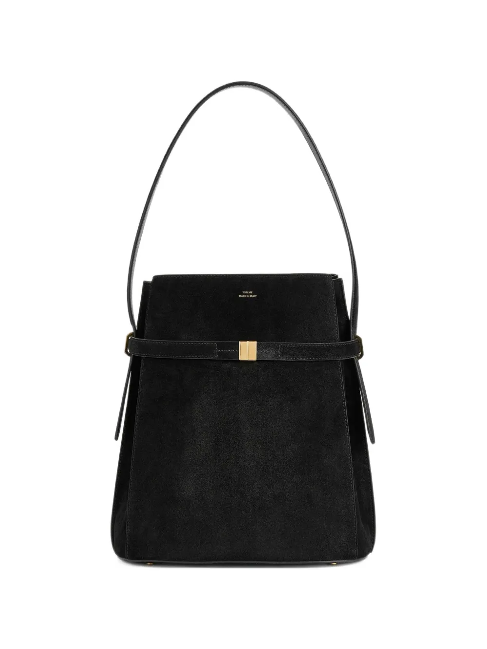 TOTEME belted bucket bag