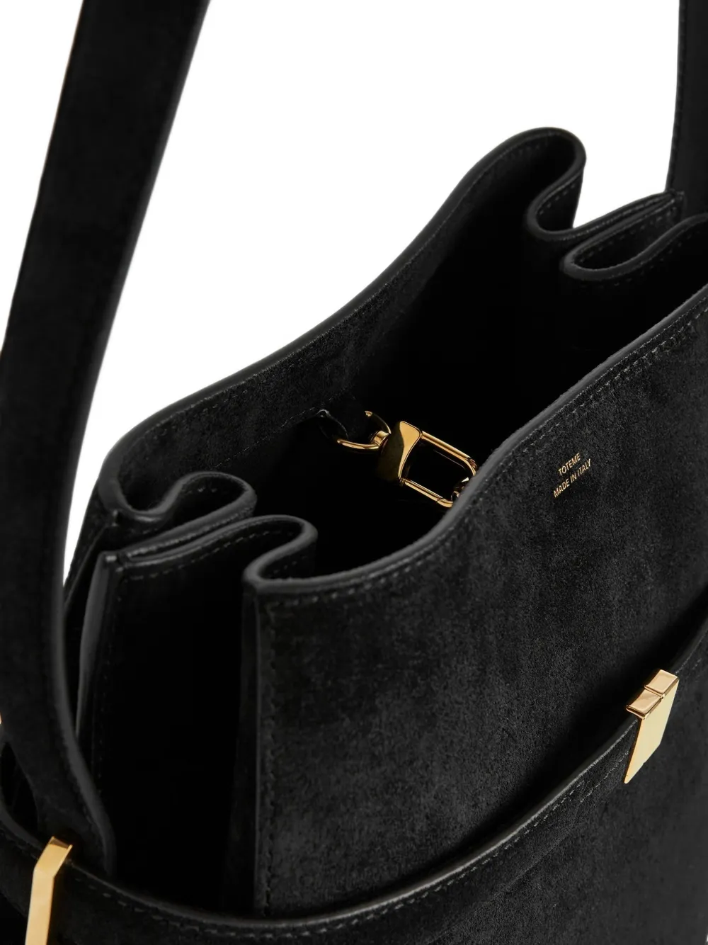 TOTEME Bucket-tas met ceintuur Zwart
