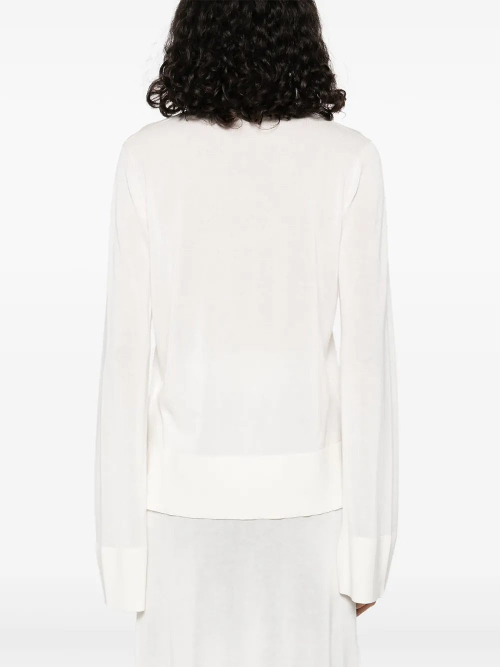 TOTEME Gebreide top Wit