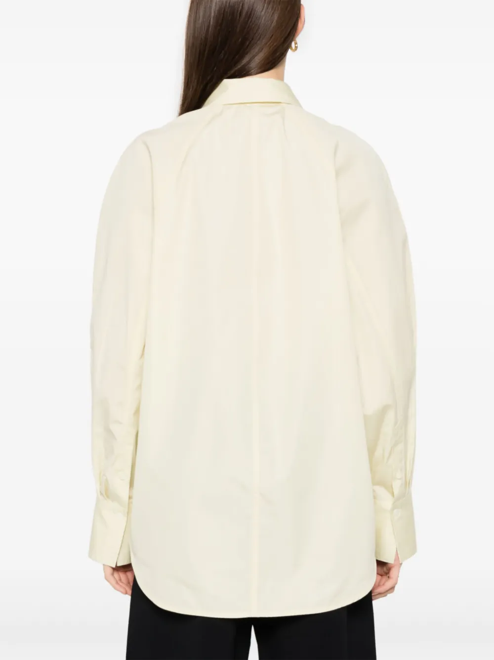 TOTEME Blouse met raglan mouwen Geel