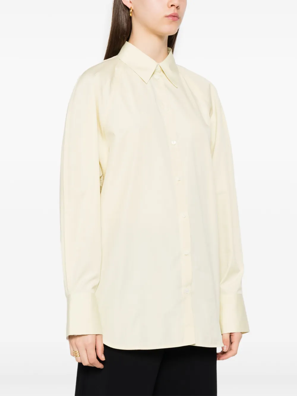 TOTEME Blouse met raglan mouwen Geel