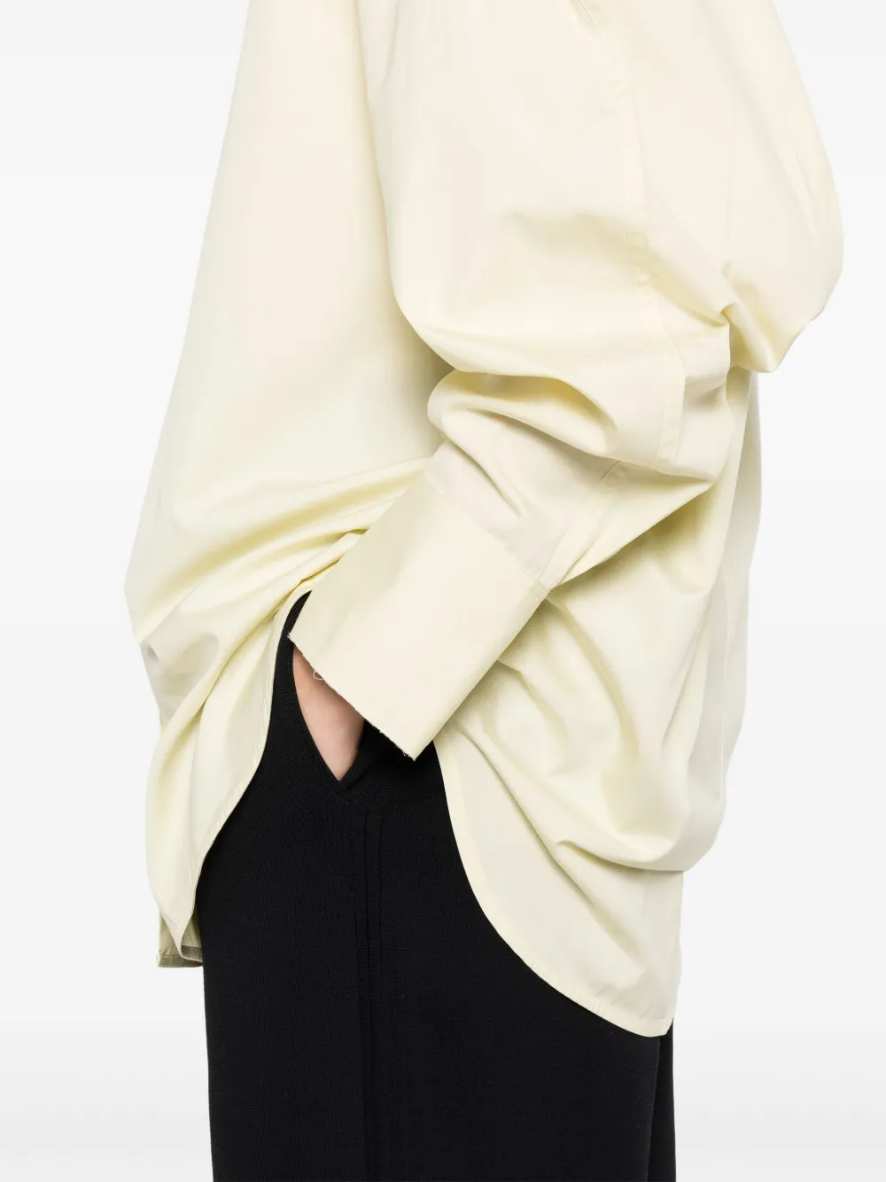 TOTEME Blouse met raglan mouwen Geel
