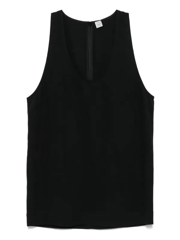 toteme タンクトップ　黒 TOTEME タンクトップ | ブラック | FARFETCH JP