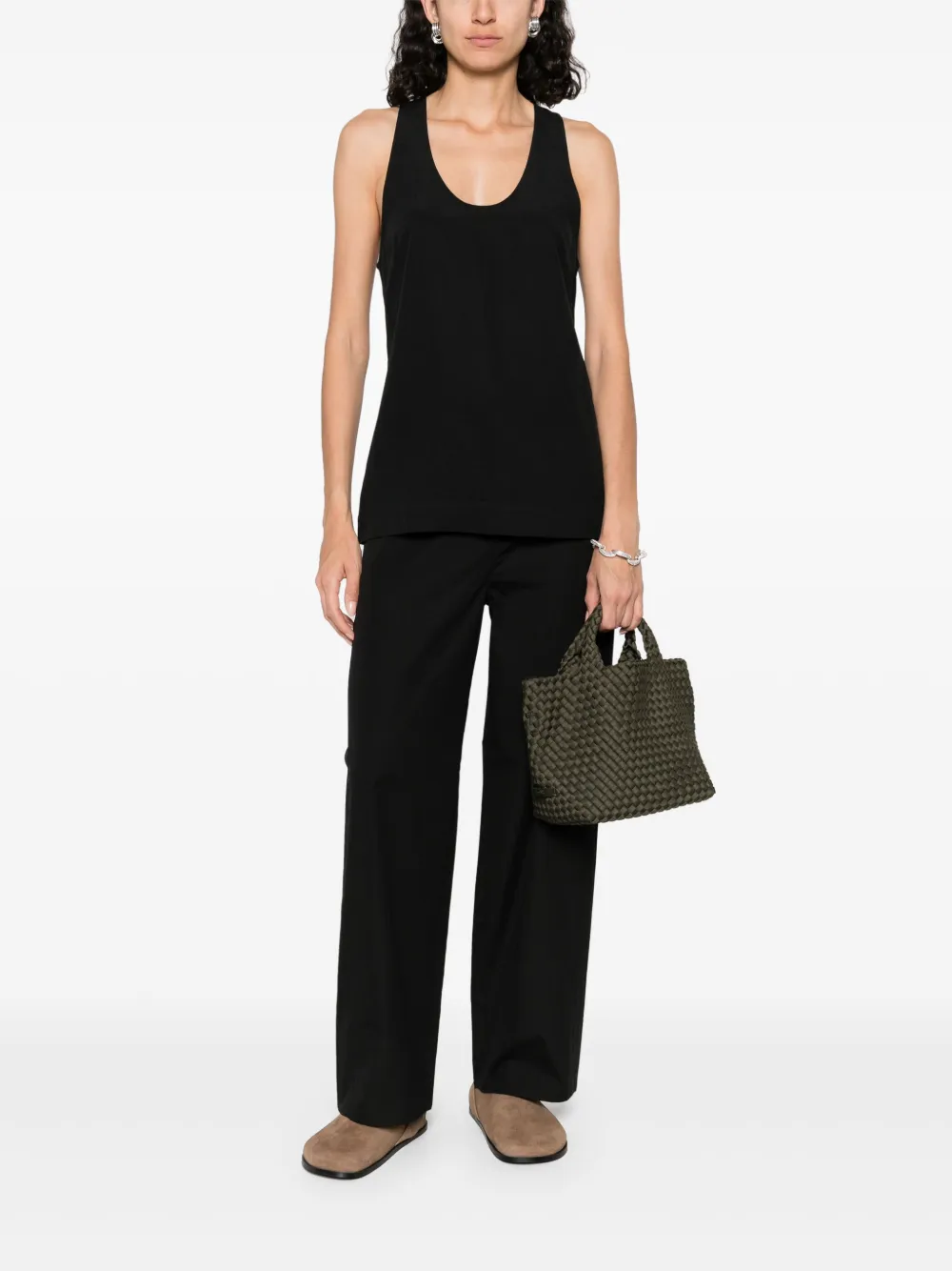 TOTEME Jersey tanktop Zwart