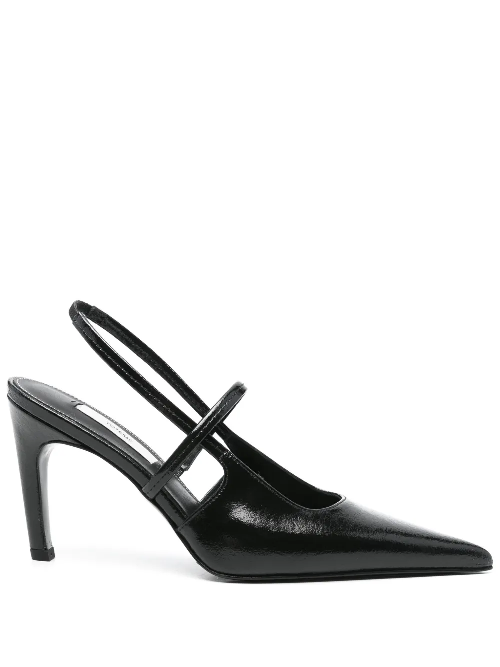 TOTEME 90 mm Naplack pumps Zwart