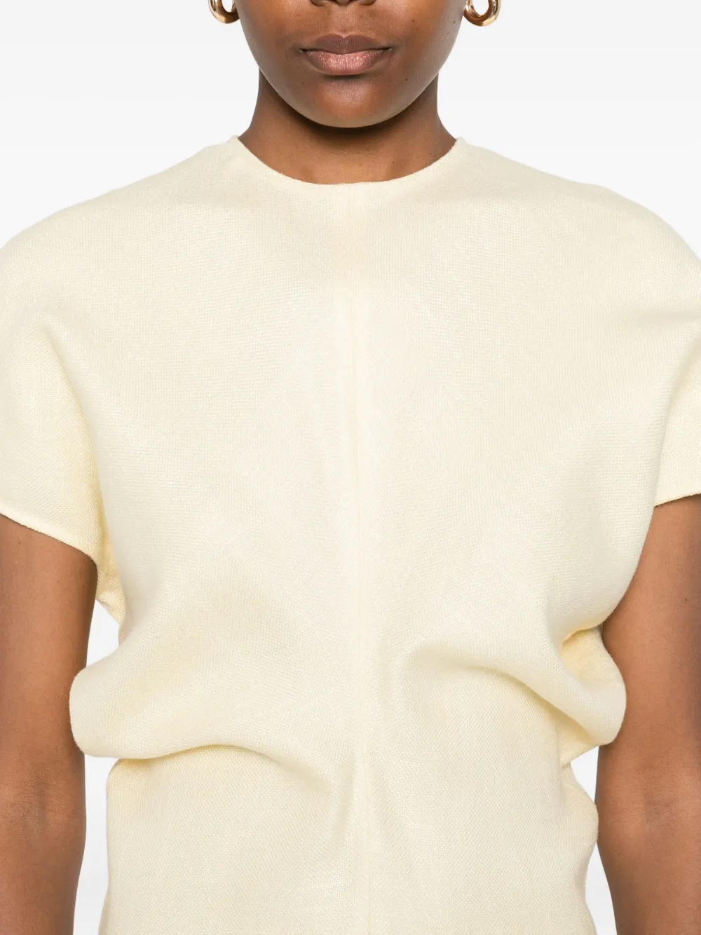 TOTEME Maxi-jurk met soepelvallende taille Beige