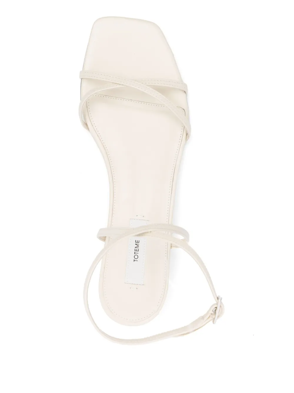 Shop Totême 50mm Leather Sandals