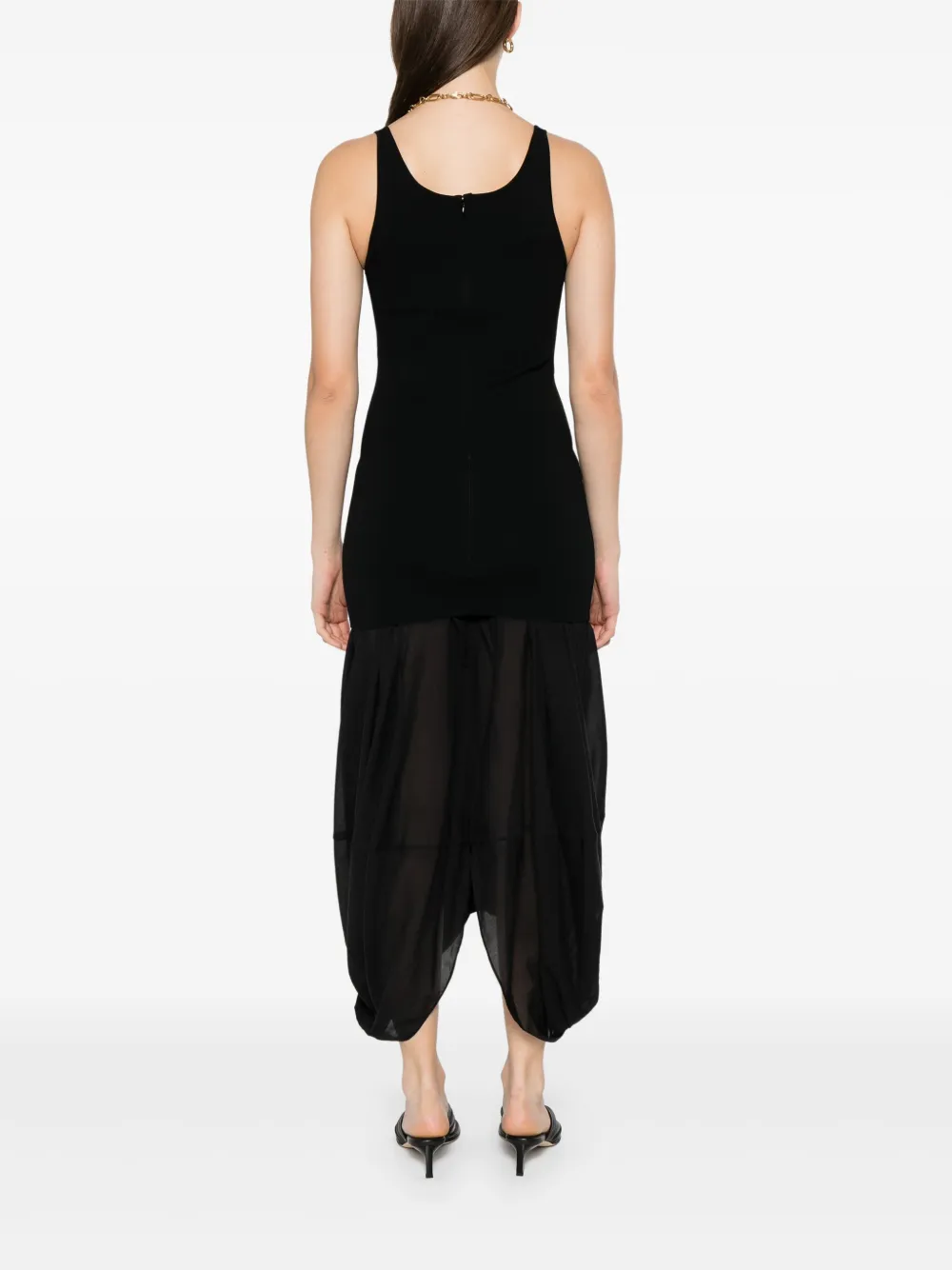 TOTEME Cocon jurk Zwart