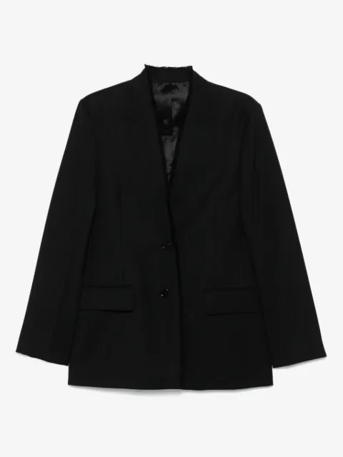 TOTEME raw-lapel blazer