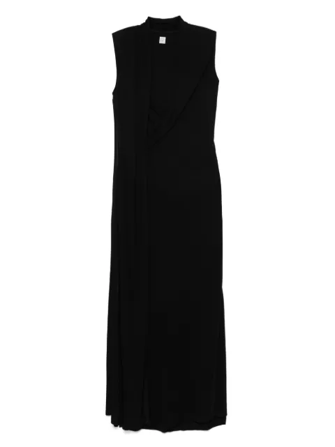 TOTEME overlapped scarf dress