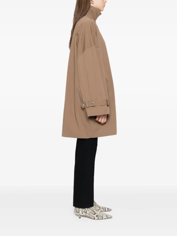 ジャケット・アウター TOTEME BROWN TECHNO TRENCH COAT Toteme Brown Techno Trench Coat | UK8 – Curate & Rotate