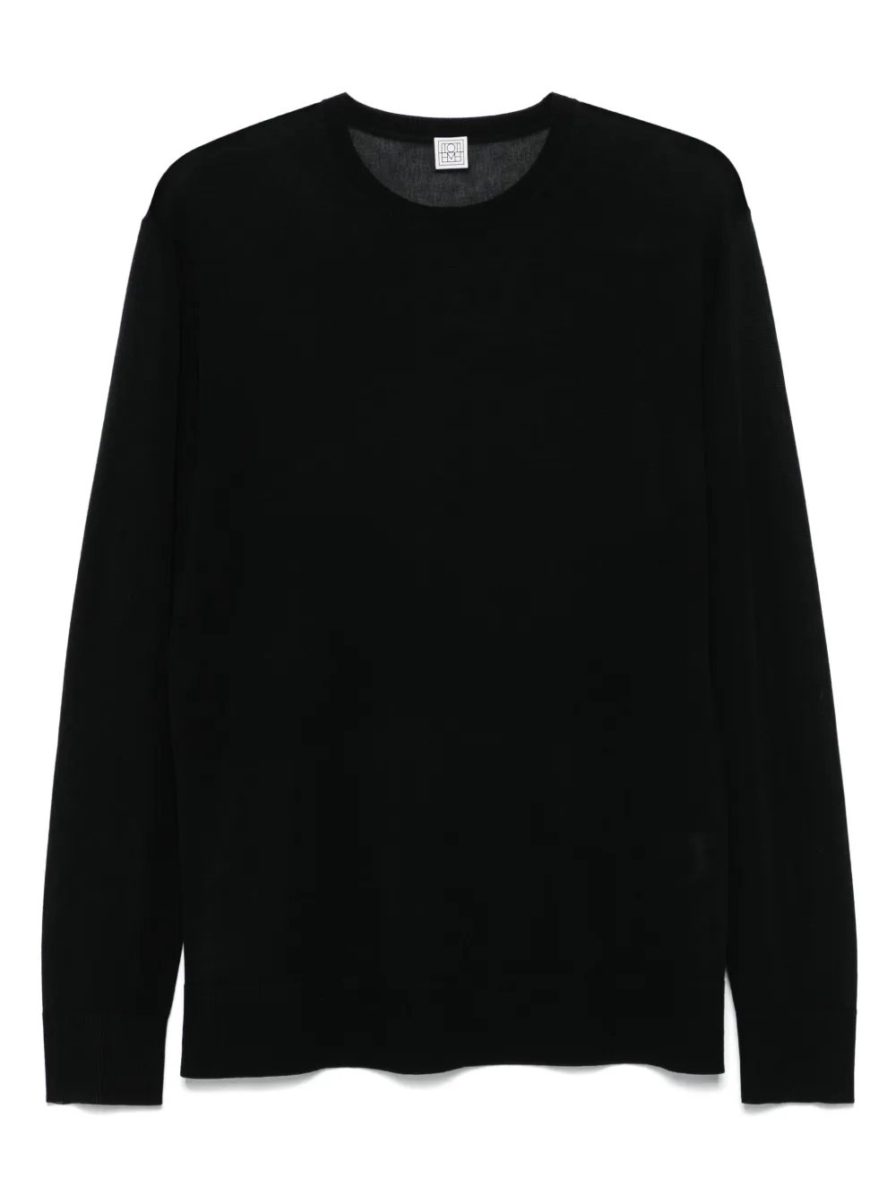TOTEME T-shirt met lange mouwen Zwart