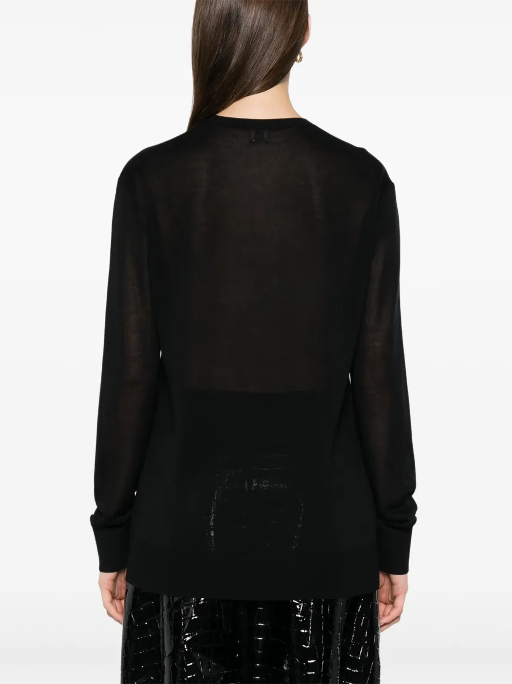 TOTEME T-shirt met lange mouwen Zwart