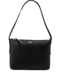 TOTEME bevel zip shoulder bag - Black