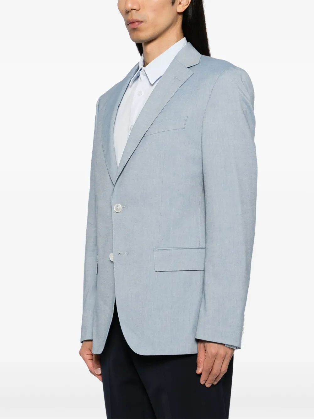 BOSS Hutson blazer Blauw