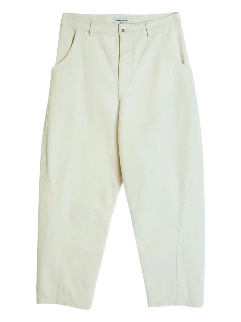 YMC twisted trousers | White | Image 1