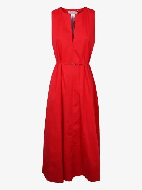 TWINSET belted midi dress