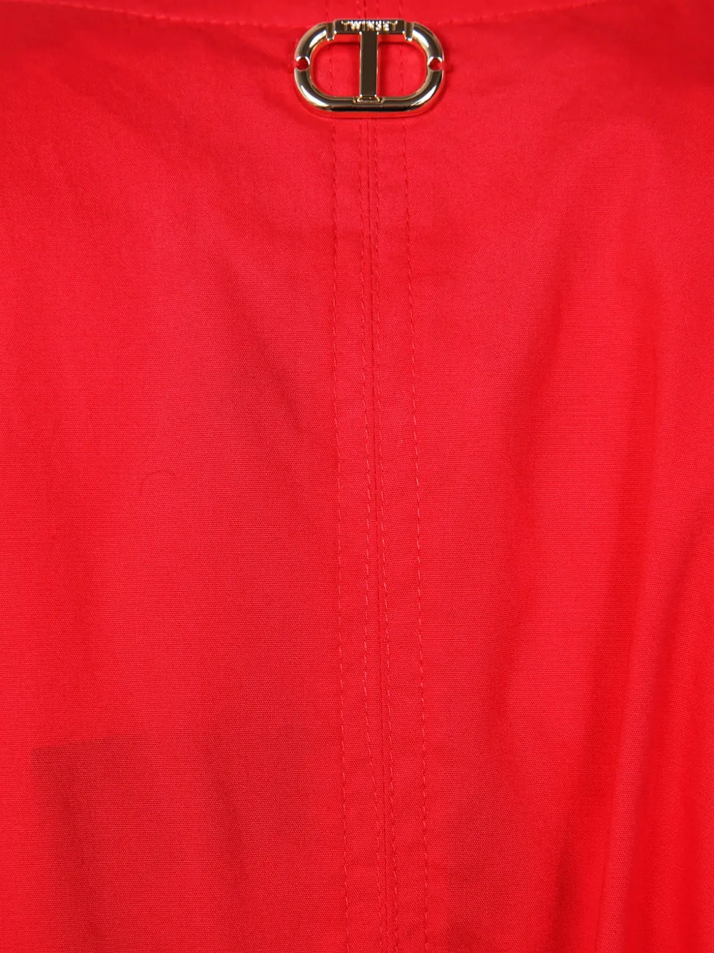 TWINSET Midi-jurk met ceintuur Rood
