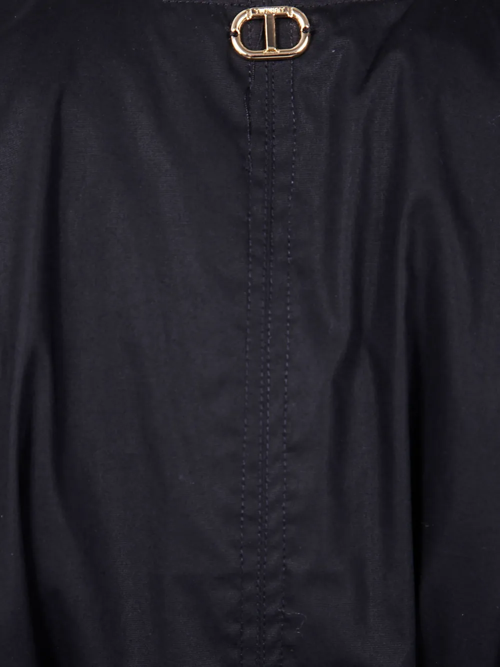 TWINSET Mouwloze jurk met ceintuur Zwart