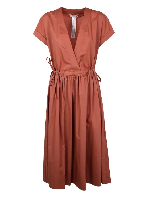TWINSET tie-detail wrap dress