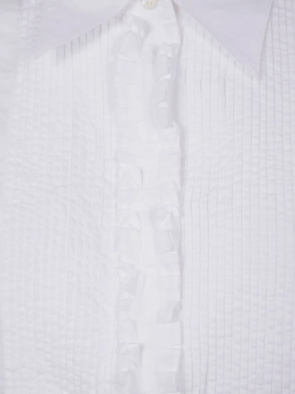 ASPESI Popeline blouse Wit