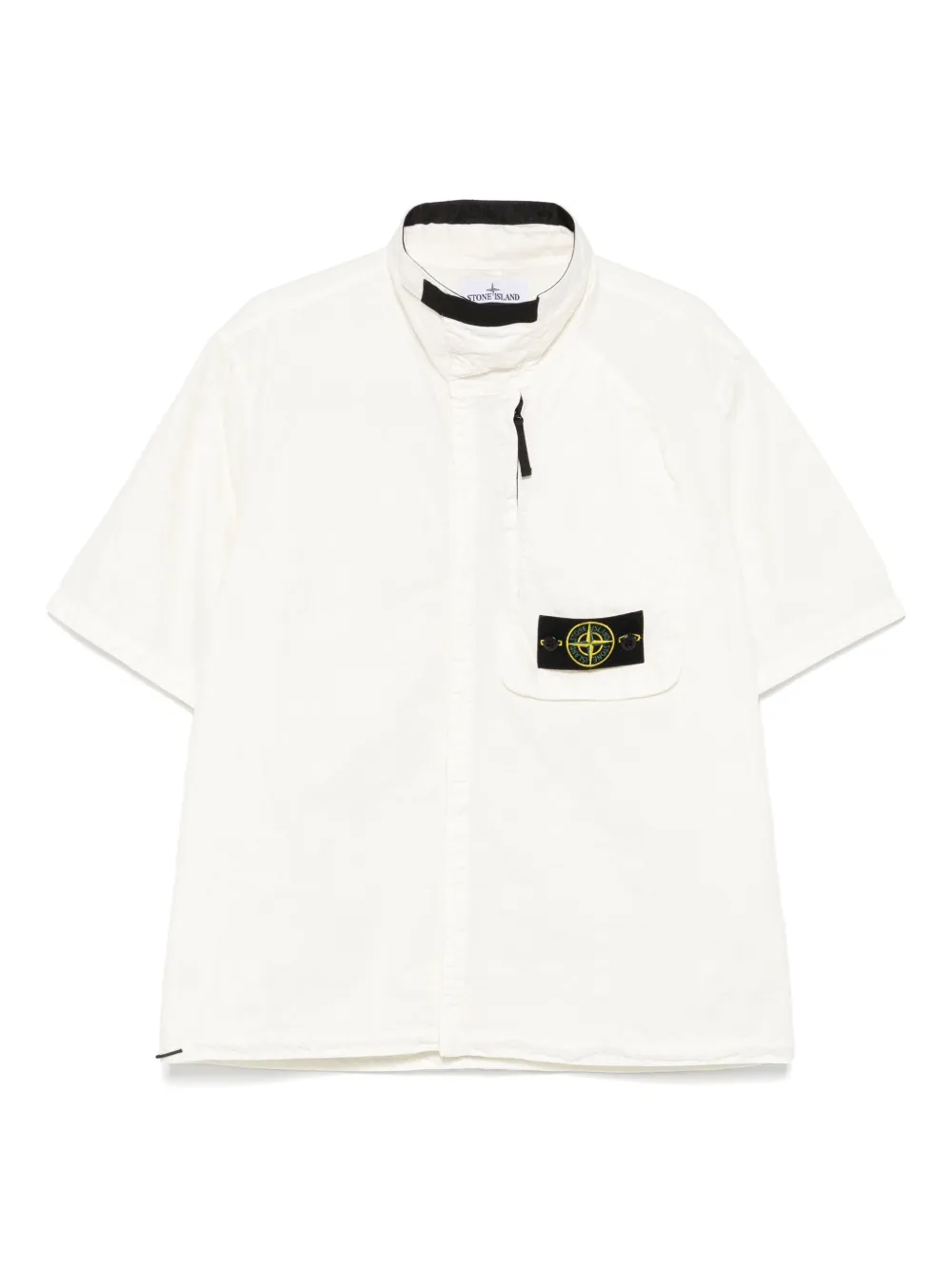 Stone Island camisa con motivo Compass | blanco | Image 1