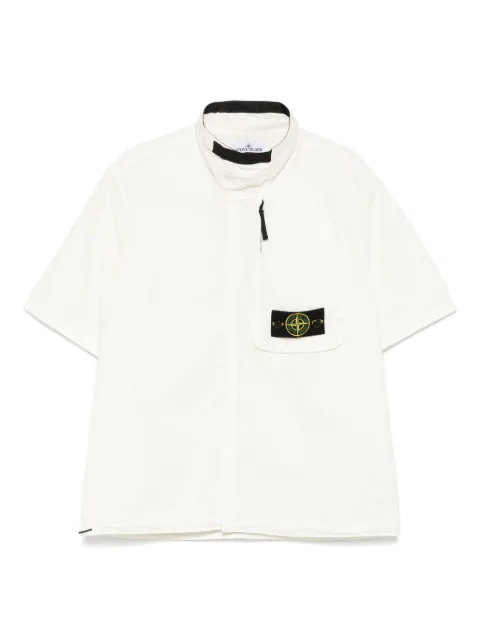 Stone Island Compass-badge shirt