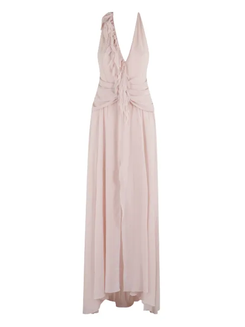 Blumarine vestido de georgette