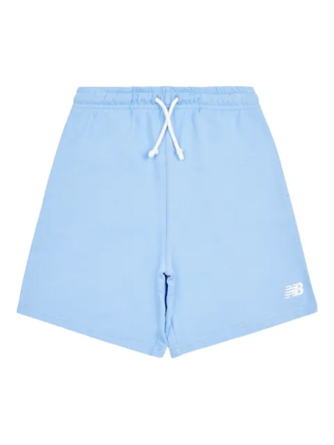 New Balance Kids logo-embroidered track shorts