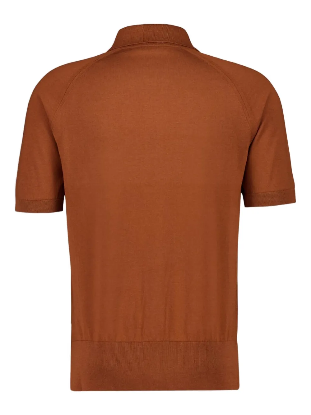 Piacenza Cashmere Overhemd met raglan mouwen en knopen - Bruin