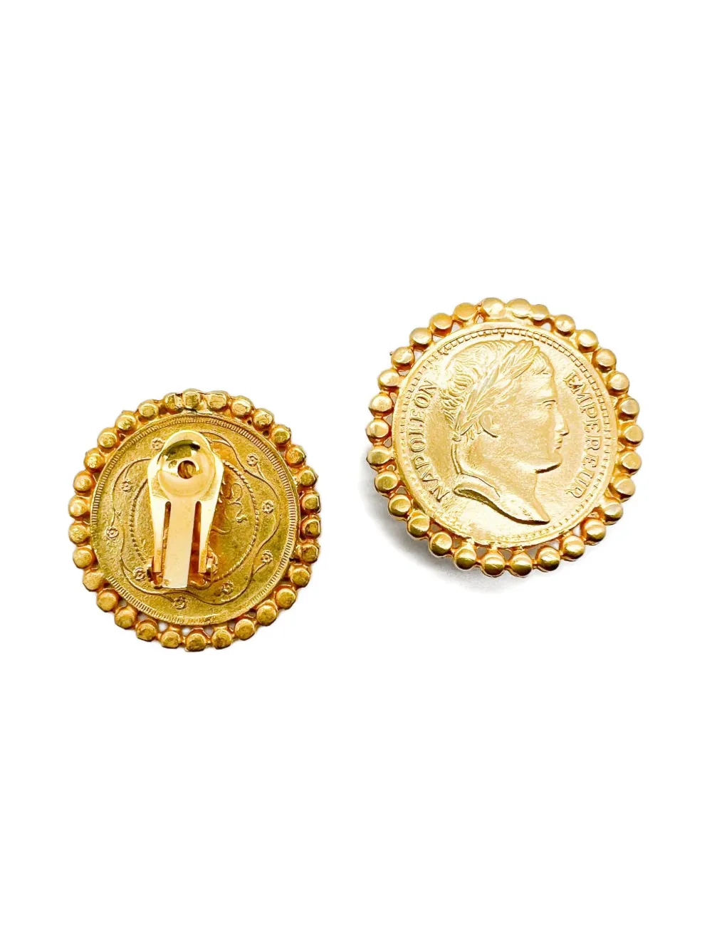 Jennifer Gibson Jewellery Napoleon Coin earrings | Image 2