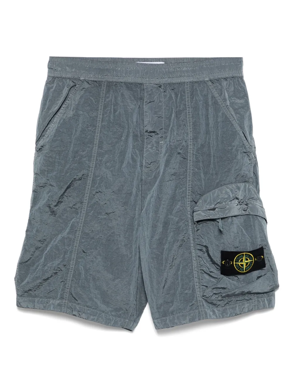 Stone Island Compass-badge shorts | Grey | Image 1