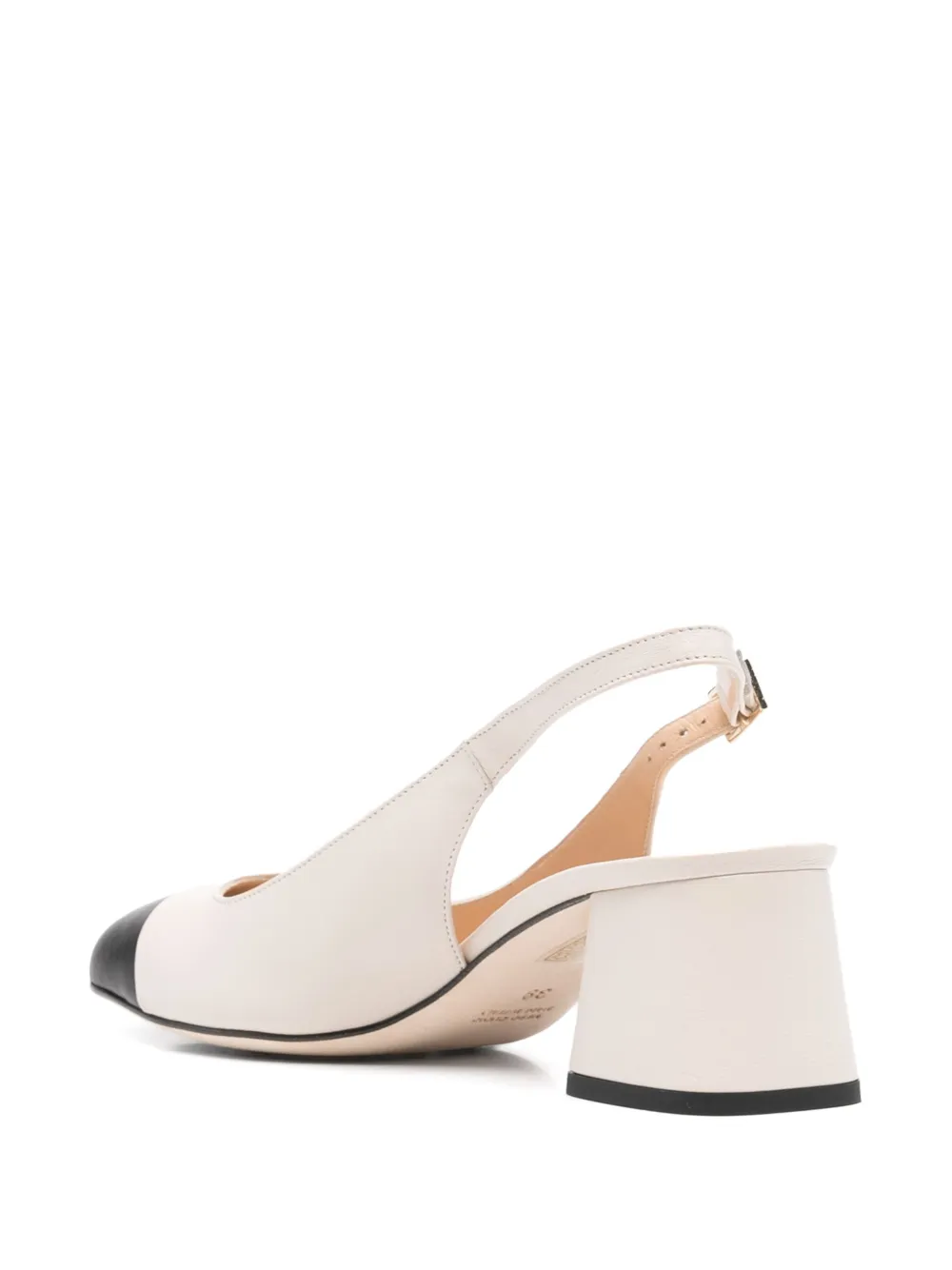 Casadei 50mm slingback pumps Neutrals