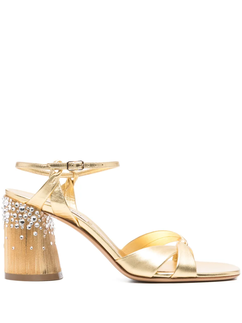 Casadei Octavia sandalen verfraaid met kristallen Goud