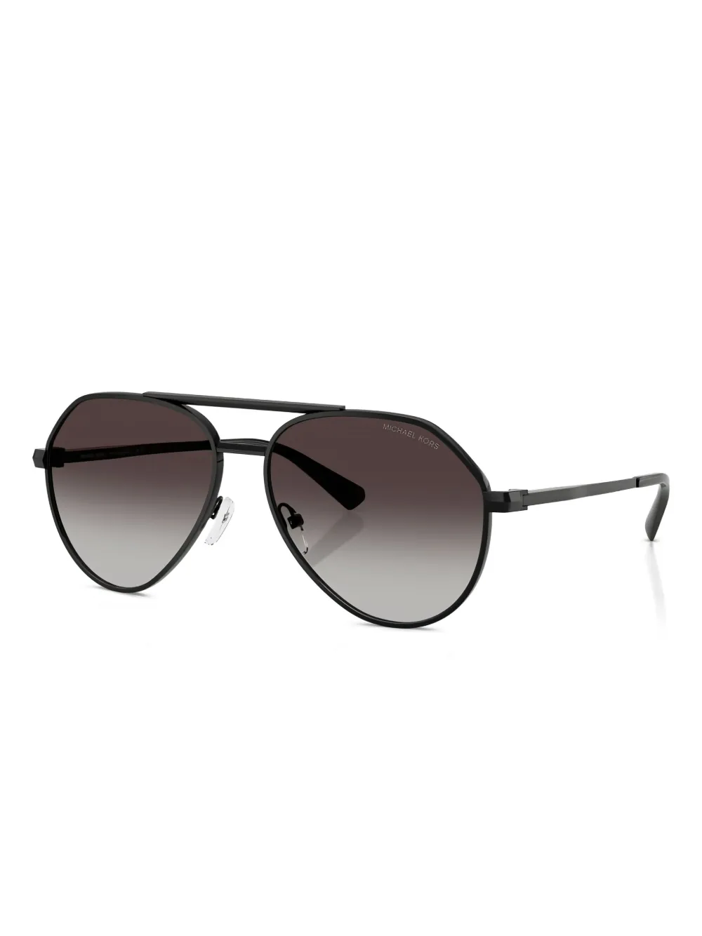 Michael Kors Brentwood pilot-frame sunglasses - ブラック Michael Kors Brentwood pilot-frame sunglasses - ブラック