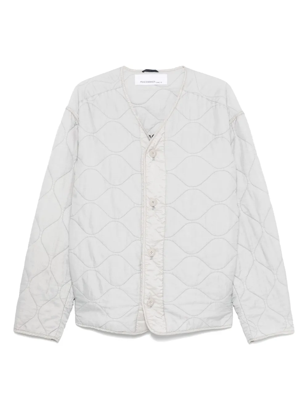 Peacemaker Oamc embroidered-logo jacket | Grey | Image 1