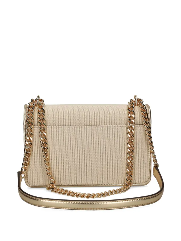Michael Michael Kors Borsa a Tracolla Con Logo Oro FARFETCH IT