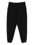 Zegna logo-embroidered track pants - Black