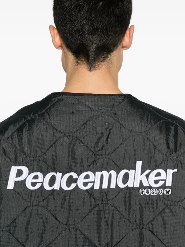 PEACEMAKER OAMC ブラック MA-1ジャケット OAMC RE:Work Zipped Peacemaker Jacket Black - Wrong Weather