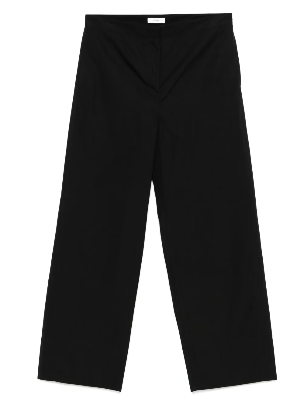 TOTEME twisted-seam trousers | Black | Image 1