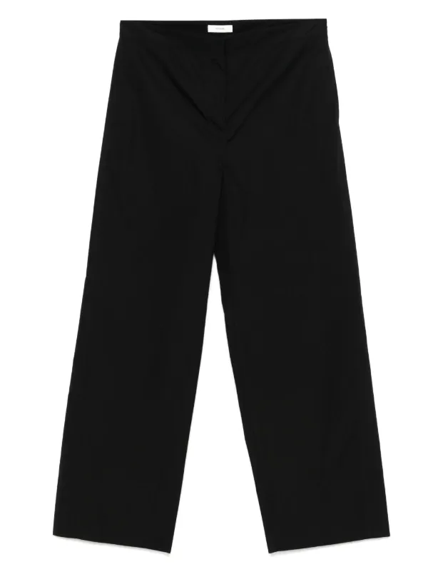 【関税込み】toteme Trousers Fluid drawstring trousers black – TOTEME