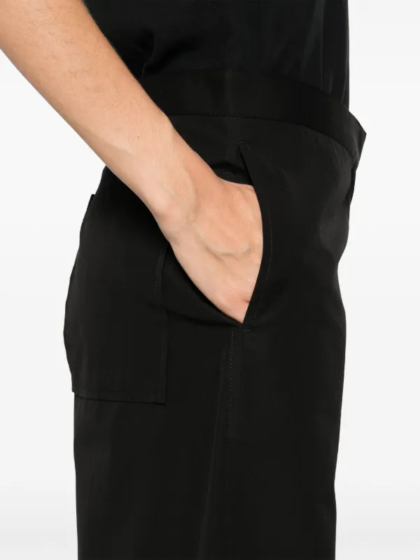 TOTEME twisted-seam Trousers | Black | FARFETCH