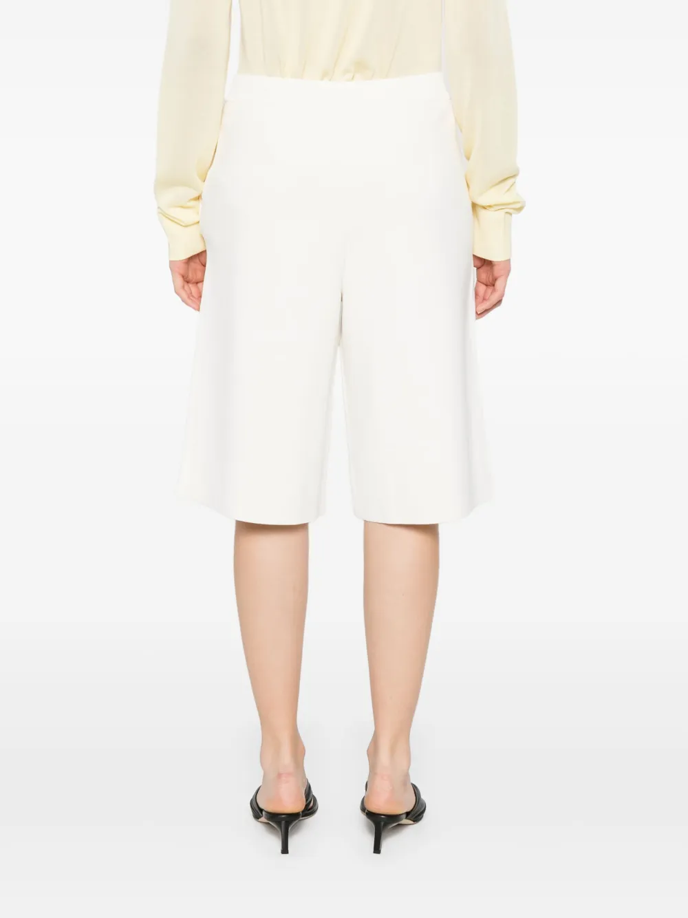 Shop Totême Fine-knit Shorts