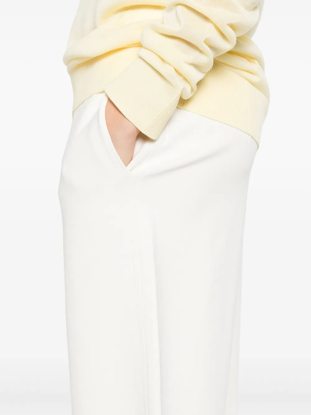 Shop Totême Fine-knit Shorts